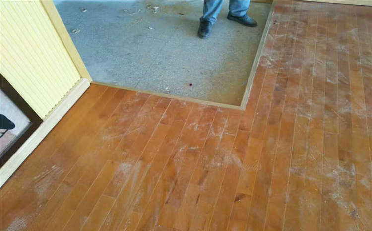 楓木籃球場(chǎng)木地板單層龍骨結(jié)構(gòu)