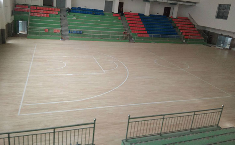 硬木企口實(shí)木運(yùn)動(dòng)地板板式龍骨結(jié)構(gòu)