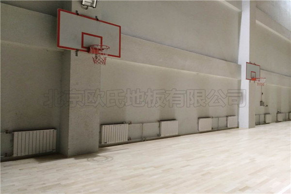 北京房山區(qū)燕山體育館木地板項目