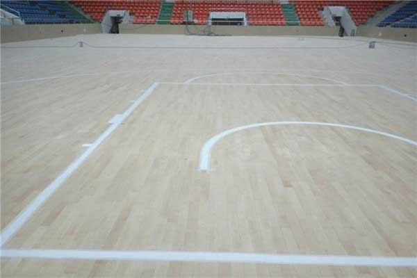 貴州務(wù)川**體育館木地板案例