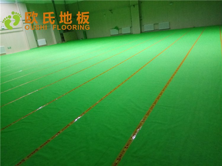 北京門頭溝上悅居配套中學(xué)籃球館木地板