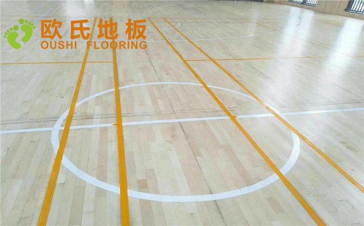 蘇州仁恒公園世紀(jì)會(huì)所羽毛球木地板圖片