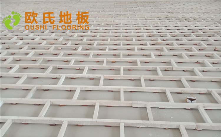 北京房山婁子水小學(xué)籃球館木地板案例