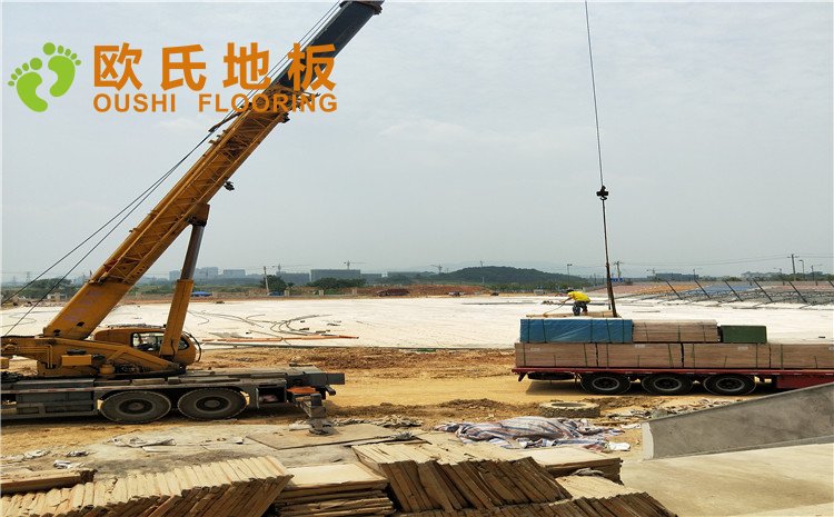 德清求是高級中學(xué)體育館木地板案例