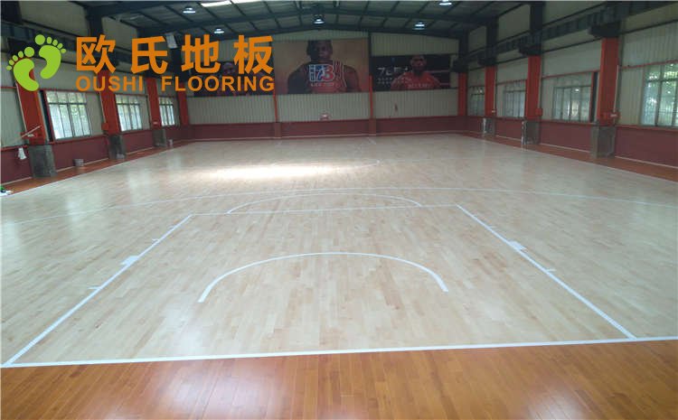 湖南長沙市雨花區(qū)78號球館木地板圖片