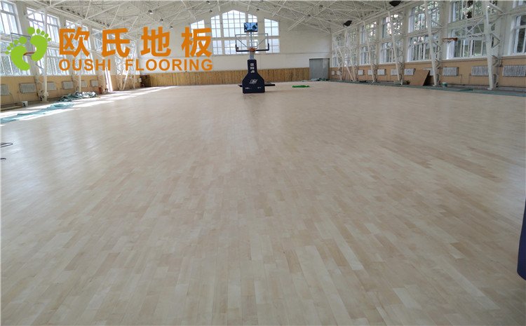 內(nèi)蒙古呼和浩特賽罕區(qū)師范大學(xué)體育學(xué)院訓(xùn)練館運動木地板項目—歐氏實木運動地板